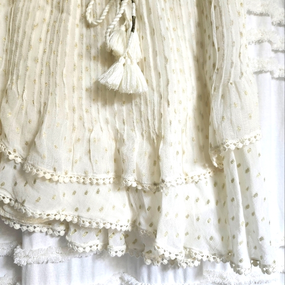 Boho style mini skirt. Size small. Firm On Price. Thank you. - Picture 5 of 12